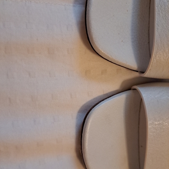 Via Spiga Leather Sandals White Size 9 Excellent Condition - Picture 5 of 7